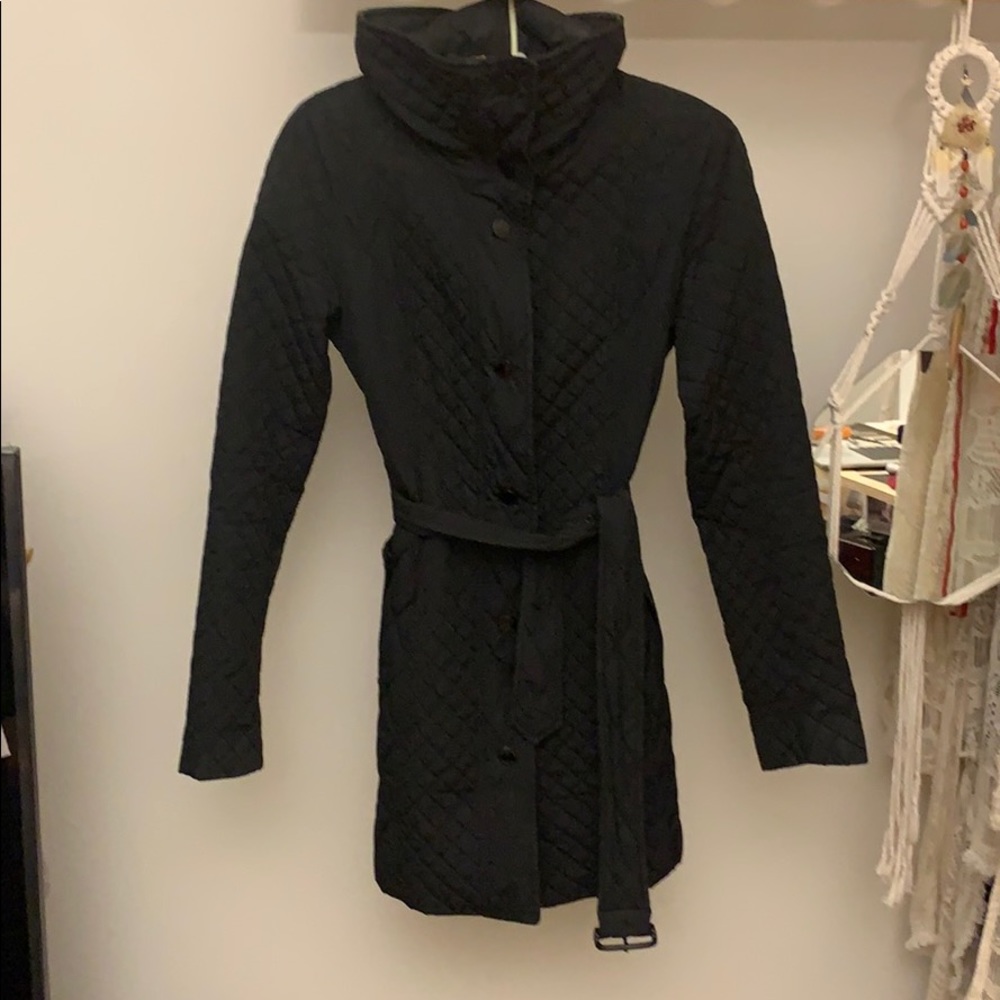 Burberry quilted trench coat classic and stylish